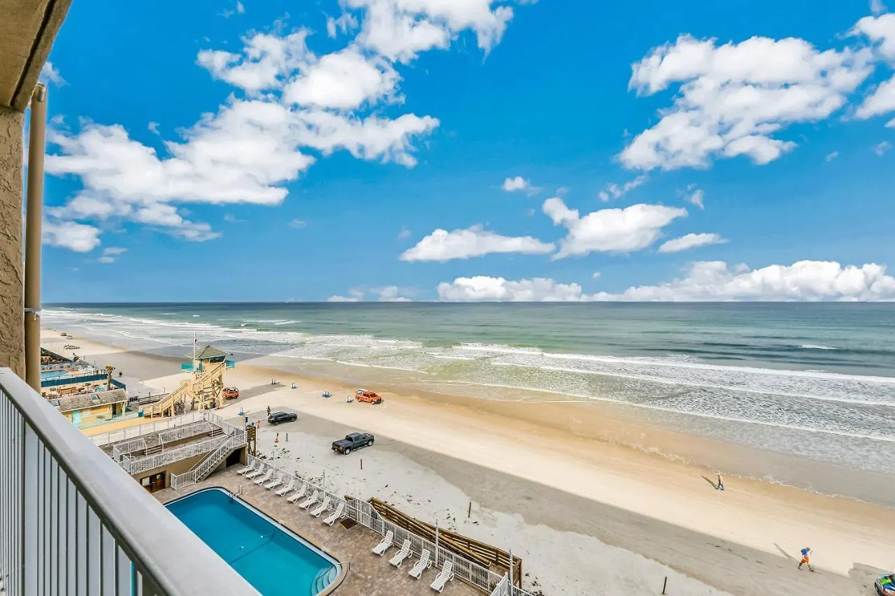 Sunshine & Oceanfront Serenity Daytona Beach Shores Apartment