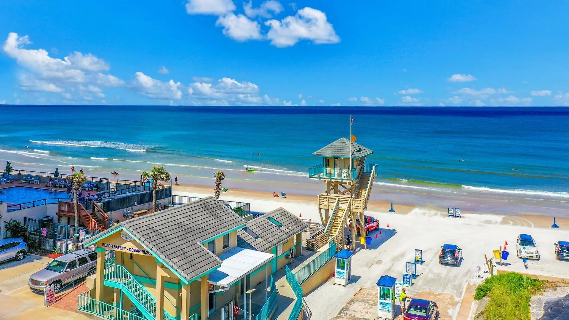 Sunshine & Oceanfront Serenity Daytona Beach Shores Apartment
