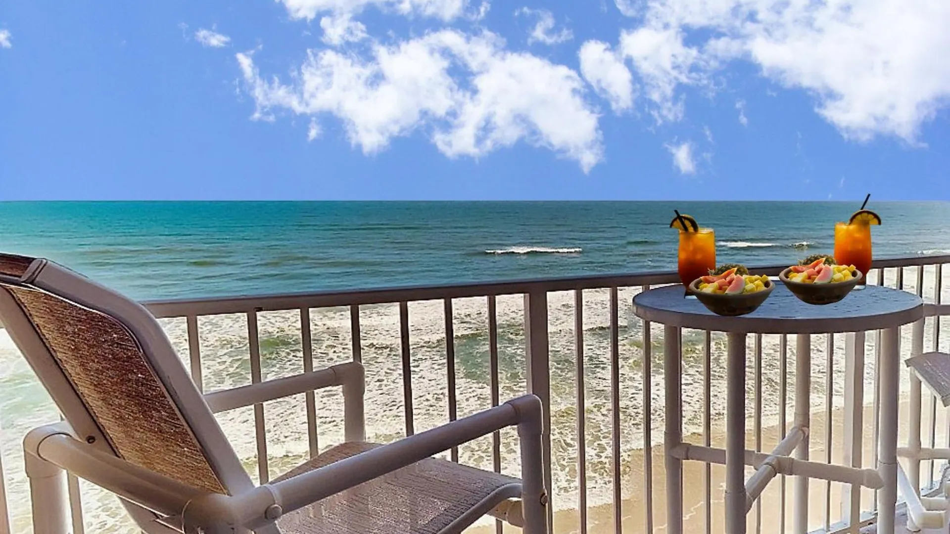 Sunshine & Oceanfront Serenity Daytona Beach Shores Apartment